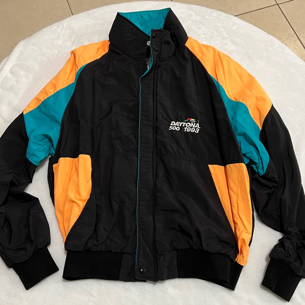 Vintage Mobil 1 Daytona 500 Windbreaker